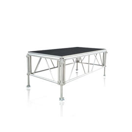 Fast Install, Good loading Capacity, Brown Red Aluminum Plywood Portable Stage