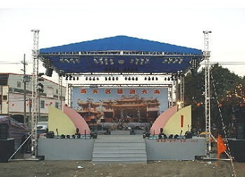 Trung Quốc Nhôm không gian sân khấu chiếu sáng cấu trúc giàn 4 trụ giàn cho sự kiện hòa nhạc nhà máy sản xuất